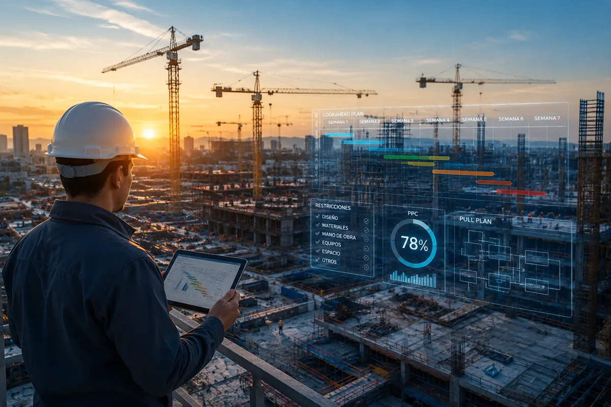 Cronograma de obra y planificación colaborativa con Last Planner
